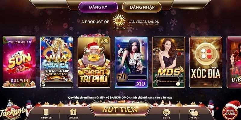 Kho game cực khủng chỉ có tại nhà cái Sunwin 